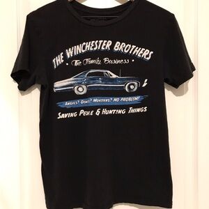 Winchester Brothers Black Graphic T-Shirt
